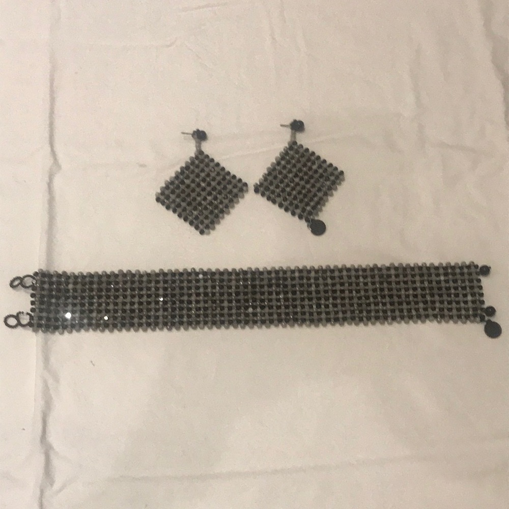 Emporio Armani Earnings and choker
